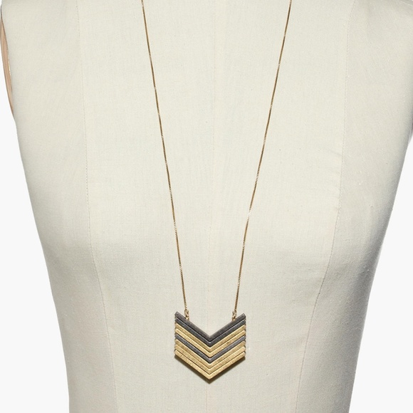 Madewell Jewelry - Madewell Chevron Necklace